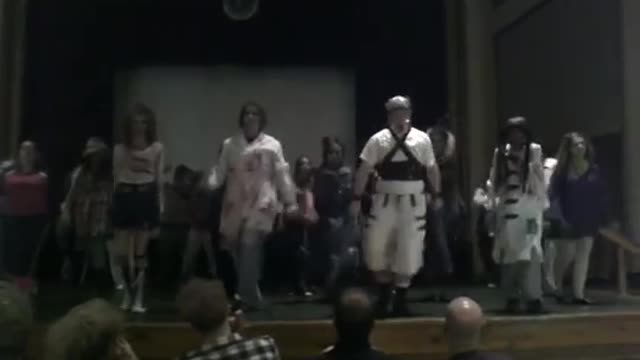 Massillon Thriller Dance 2012 at the Lincoln Theater