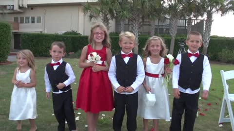 Grandchildren's wedding wishes