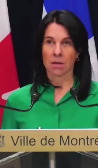 Montreal Mayor collapses at Press Conference