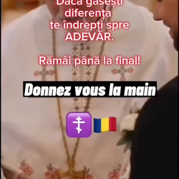 DOVADA CA ECUMENISTII ERETICI AU INOVAT si "cununia"!