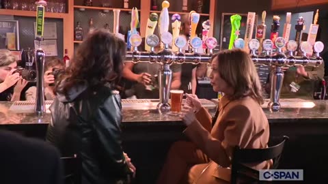 'You'll Bleep My F Words': Gretchen Whitmer And Kamala Harris Go To A Bar For Post-Rally Beer