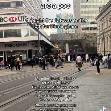 Birmingham UK - riot