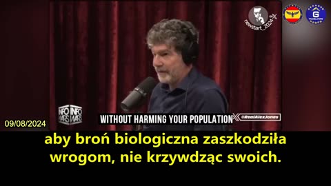 【PL】Dr. Bret Weinstein: Szczepionki przeciw COVID są produktem badań nad bronią biologiczną.