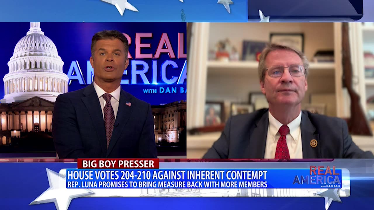 REAL AMERICA -- Dan Ball W/ Rep. Tim Burchett, Reacting To The 'Big Boy' Press Conference, 7/12/24