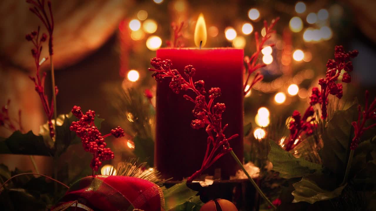 christmas candle