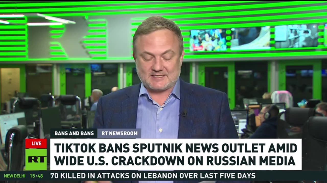 TikTok deletes Sputnik agencys accounts amid US crackdown on Russian media.mp4