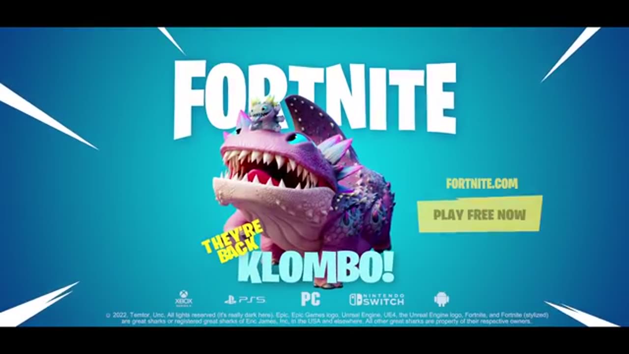 KLOMBO ESCAPES (Fortnite Trailer)