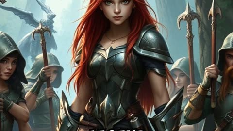 Epic Journey of the Warrior Queen: Kaelara’s Legend ⚔️👑