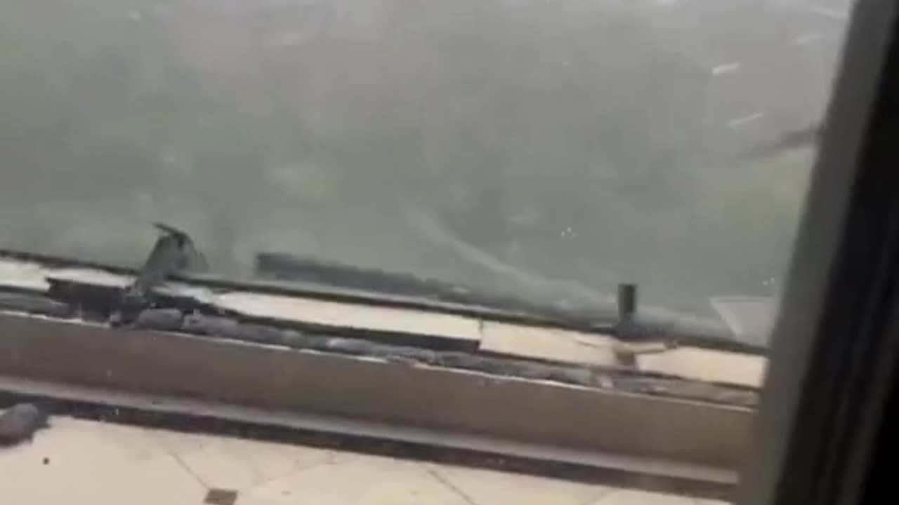 Super Typhoon Shatters Apartment Windows—Fierce! 🌪️🏢