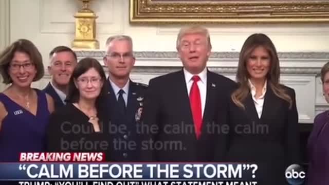 Trump The Calm Before The Storm