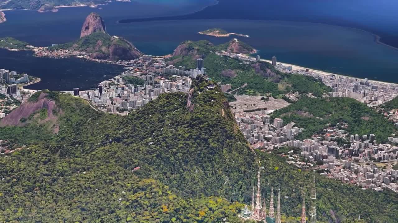 Relaxing Scenes from Brazil and Instrumental hymns HD 4k.