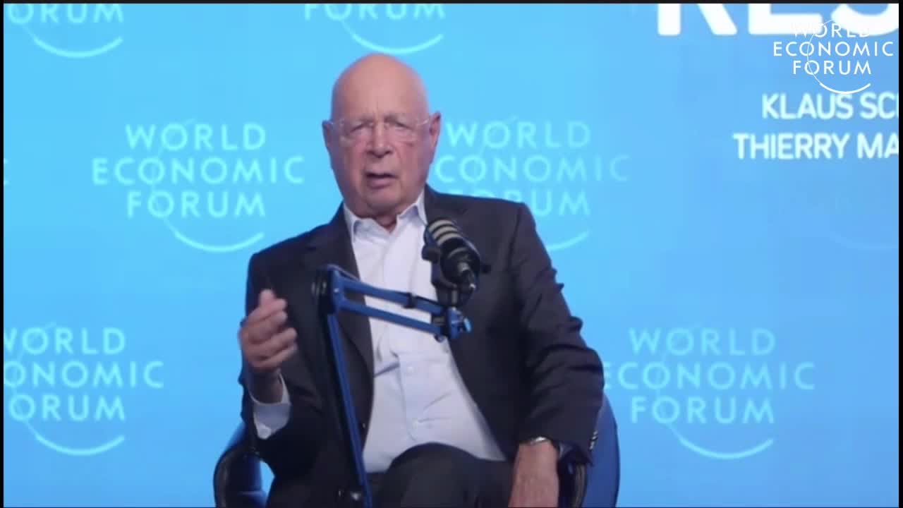 Klaus Schwab, WEF founder, speaks about 'the new normal'