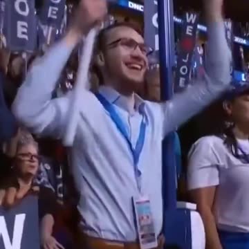 A White Soy-Boy for the Harris/Walz ticket at the DNC