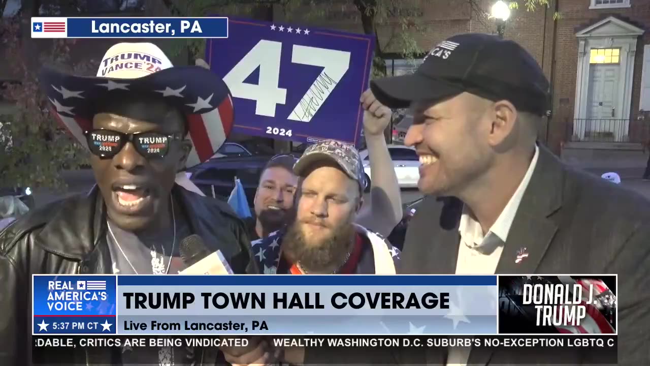 Pennsylvania Trump Supporter Says We Are Going to Be Free in 2025