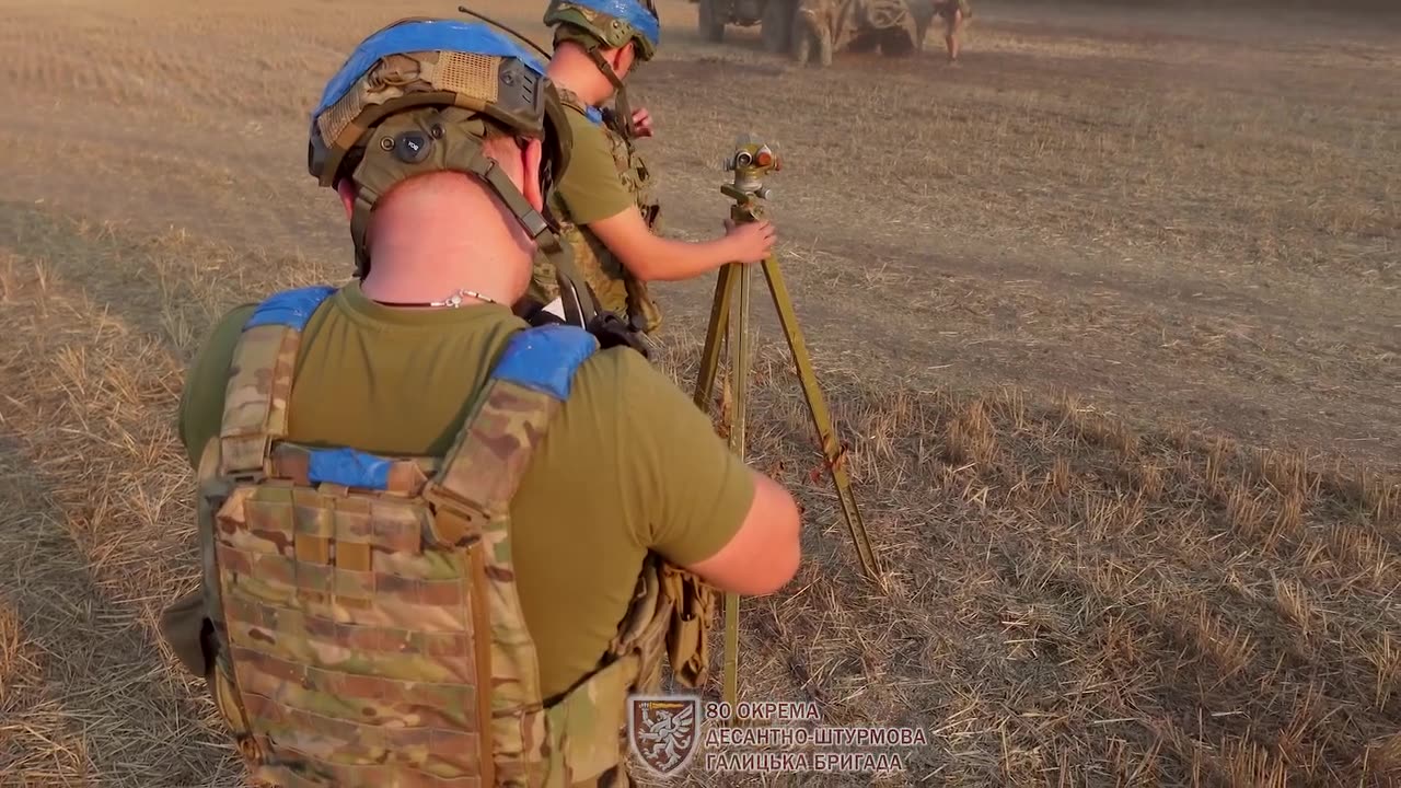 Riding with Ukrainian Paratroopers