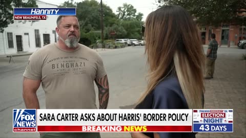 Voters warn Sara Carter about Kamala Harris' border policies: 'Waiting for the next 9/11'