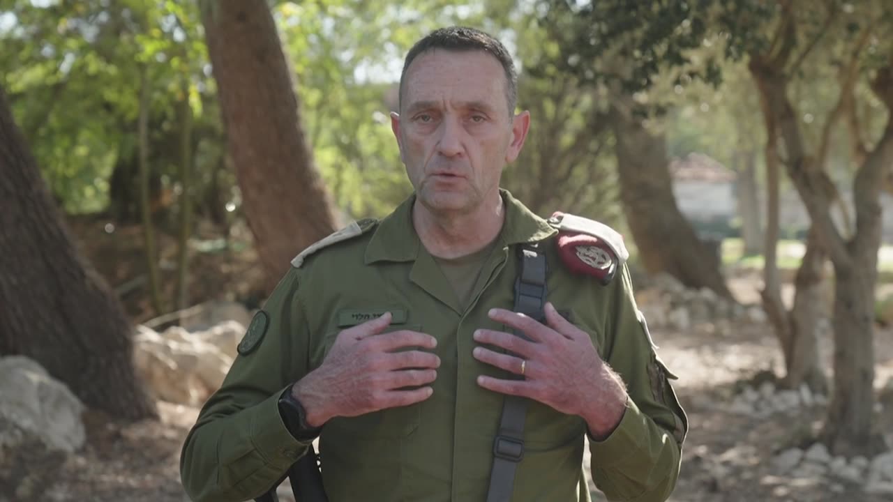 IDF: The Chief of the General Staff, LTG Herzi Halevi, following the situational