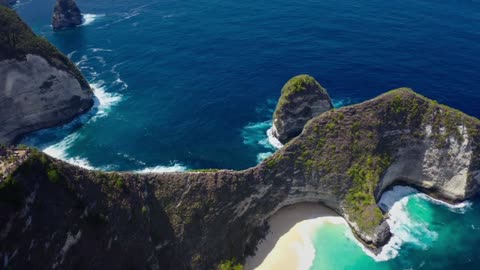 Sea from above.