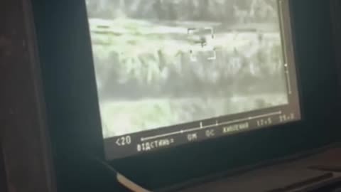 ATGM Smashes into Russian APC Near Kupyansk