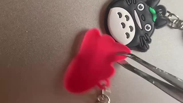 Key Pendant - Coffee cat and airplane