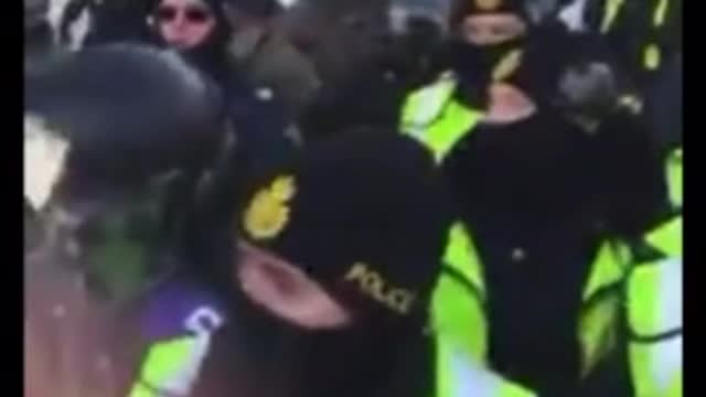 In Ottawa, an Elderly Woman Called for Peace and Love Before Being Trampled by the Police