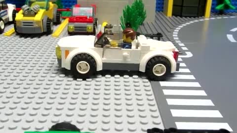 Drive The White Car Off The Road