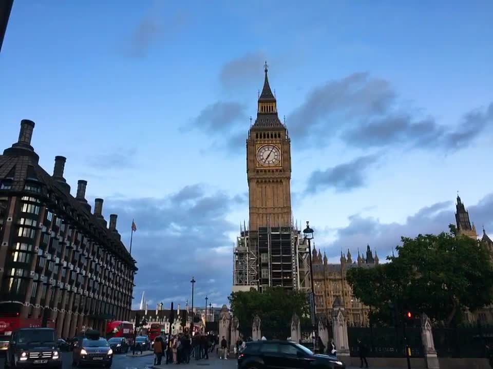 London Big Ben United Kingdom under construction
