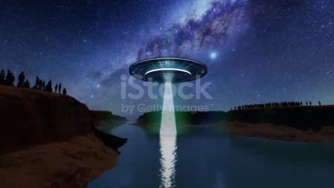 UFO OVER RIVER