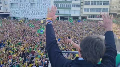 Oltre 1 milione di brasiliani a sostegno del presidente Jair Bolsonaro. Rossella Fidanza