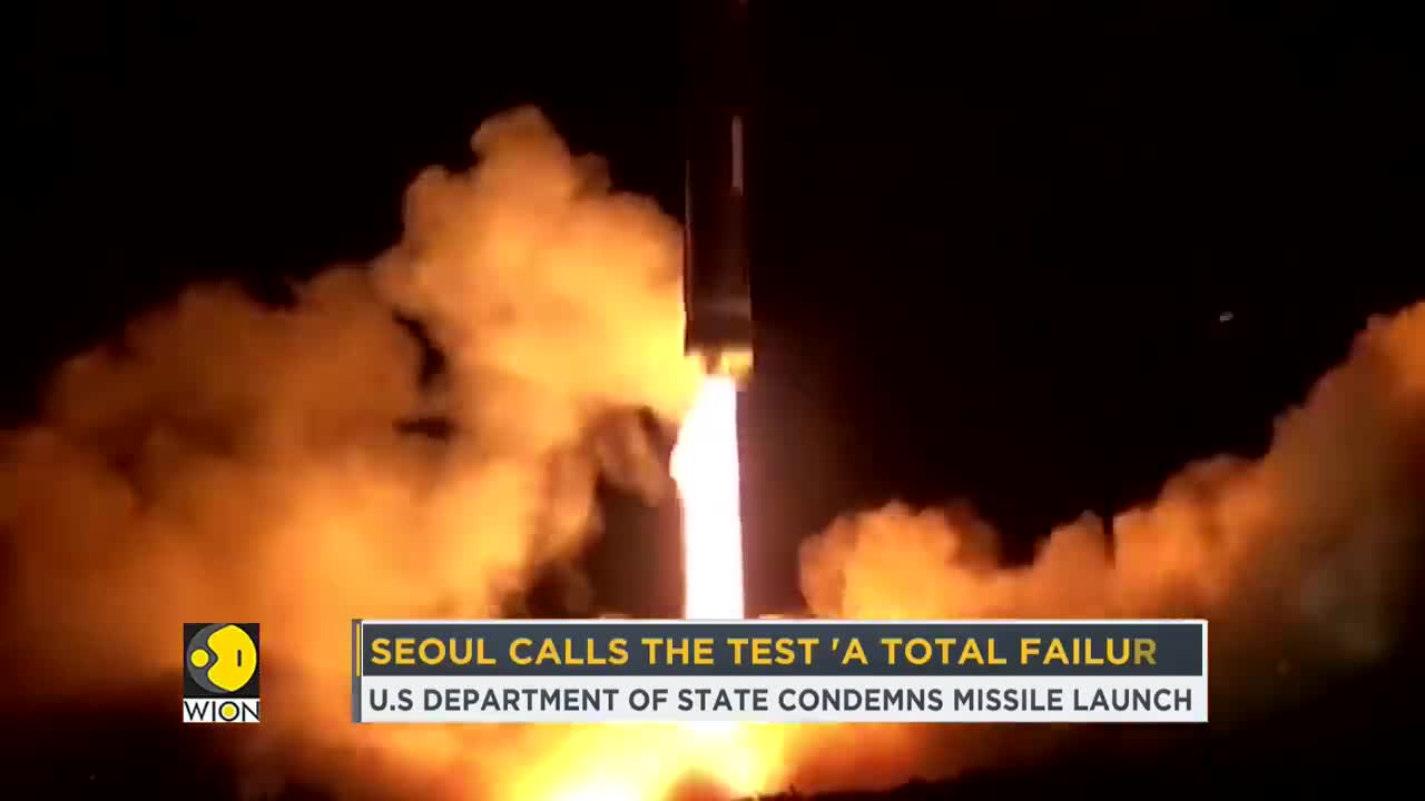 North Korea missile ends in failure as it 'explodes in mid-air' _ International