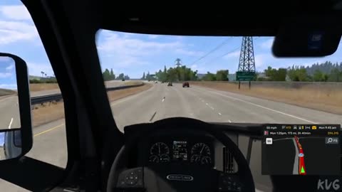 American Truck Simulator - San Jose to Santa Maria - California Gameplay (PC UHD) [4K60FPS]