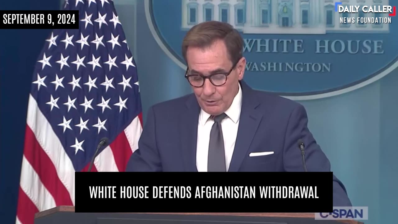 White House Defends Afghanistan Withdrawal