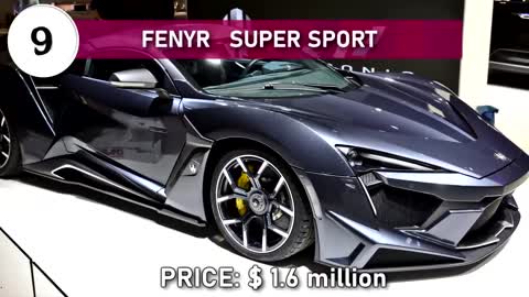 top 10 most expensive cars In the World 2