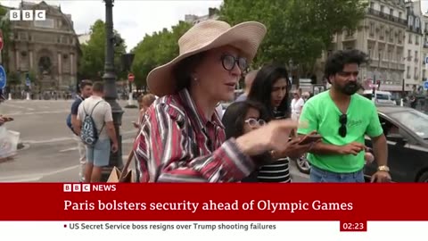 Paris Olympics: 75,000 troops on the streets as Games near | BBC News