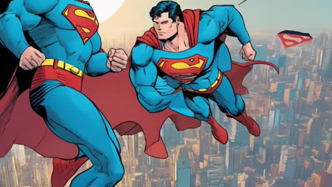 superman met his twin brother