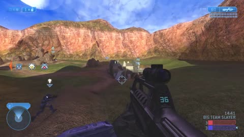 Halo 2 Classic Big Team - Big Team Slayer on Coagulation Multiplayer Gameplay