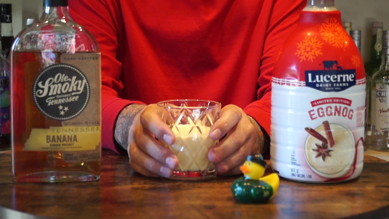 James Burton - Ole Smoky Banana Whiskey & Lucerne Eggnog