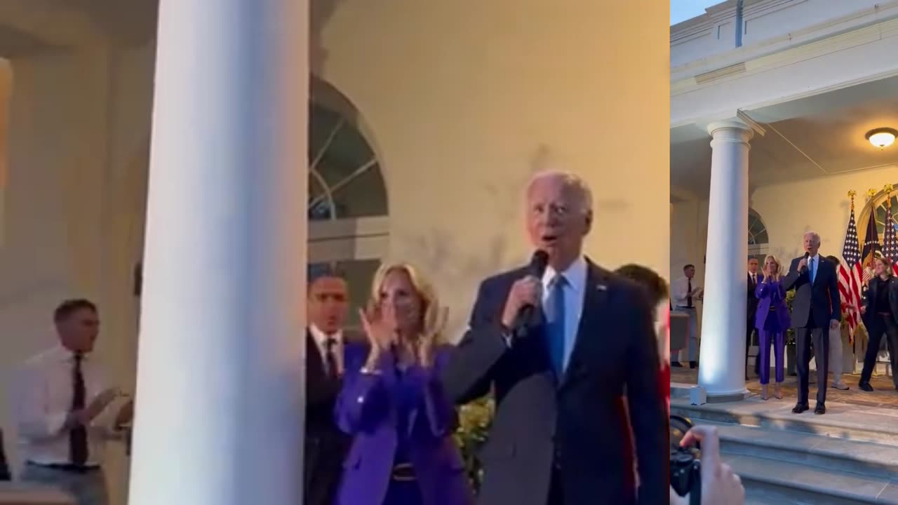 🚨JUST IN: Biden appears to be taller than he was weeks ago. Does Dementia make you Tall ?