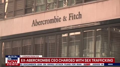 EX-ABERCROMBIE CEO CHARGED WITH SEX TRAFFICKING