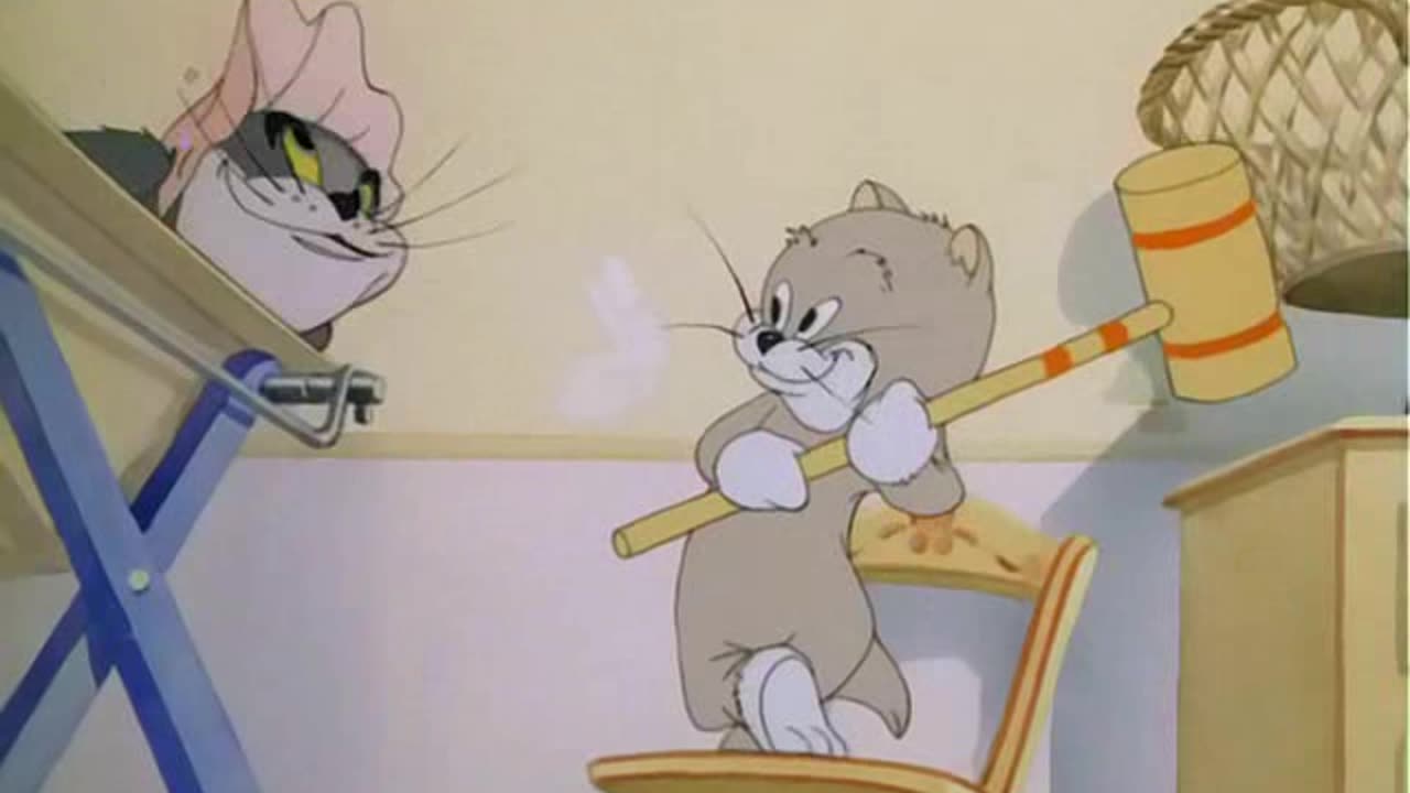 Tom and Jerry: Baby Puss - A Hilarious Tale of Feline Embarrassment 012