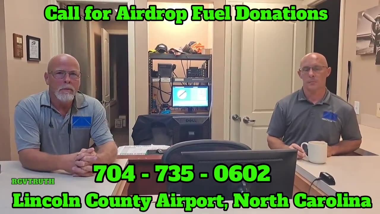 Pilots need fuel for supply drops and rescue efforts. Any help is appreciated.