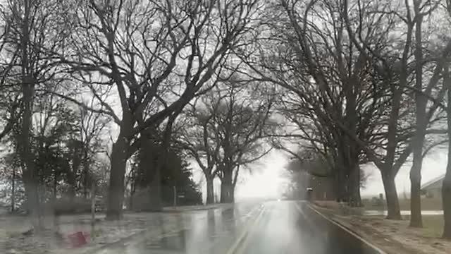 Short Drive in the Snow