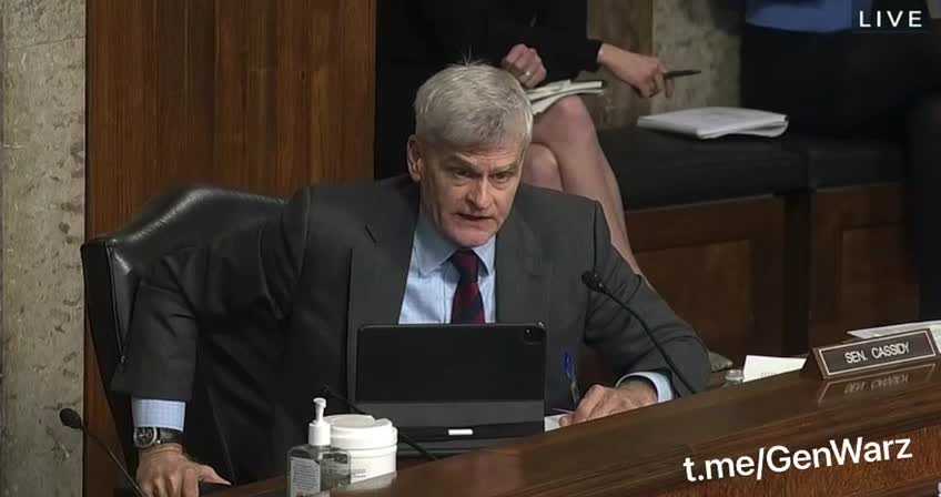 Sen. Cassidy Tries to Get a Straight Answer out of CDC Director on How Many in Agency are Vaccinated