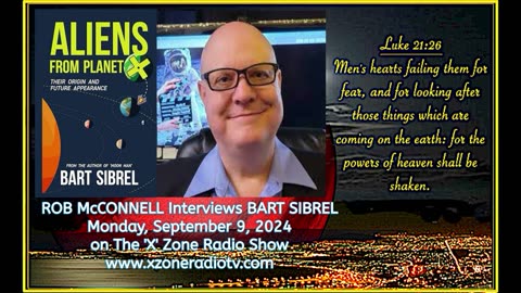 Rob McConnell Interviews - BART SIBREL - Aliens From Planet X: Their Origin and Future Appearance