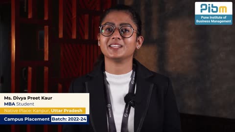 PIBM's MBA & PGDM Placements Triumph: Divya's Inspiring Success Story