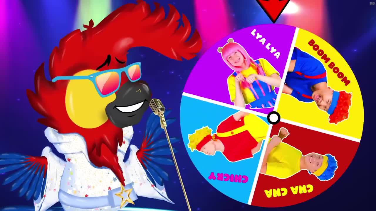 Rock N Roll with Parrot - D Billions Kids Songsp2