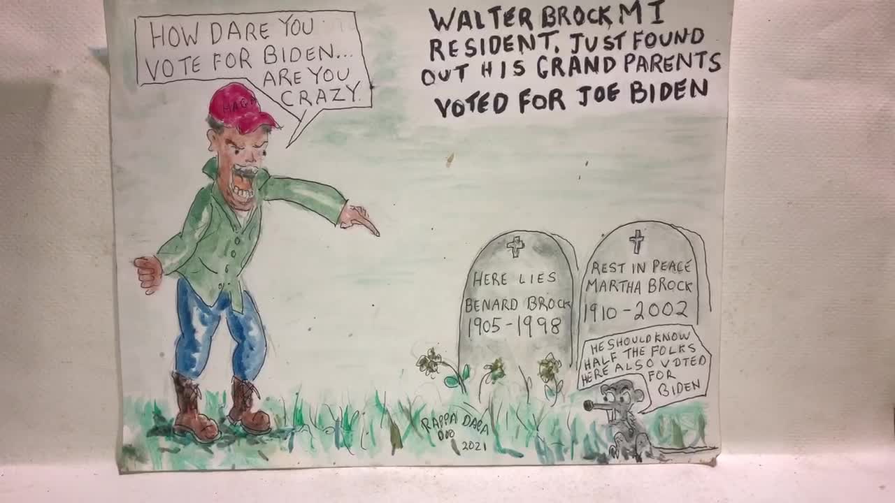 His Grandparents voted for Biden