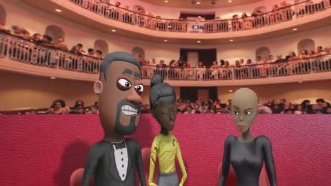 Will Smith slaps Chris Rock - animation