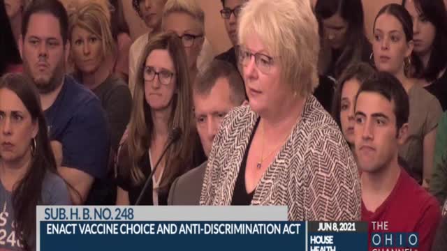 Ohio House Bill 248, Sherri Tenpenny, DO Proponent Testimony