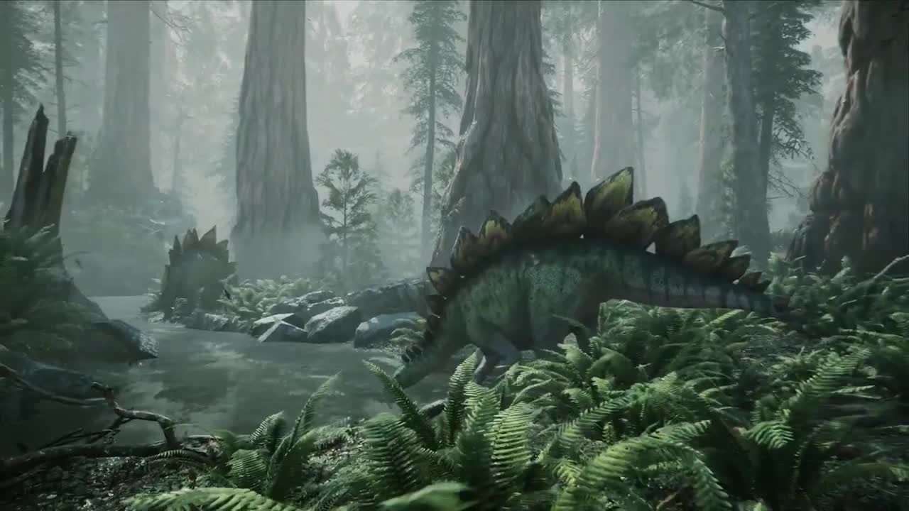 NEW DINOSAUR SURVIVAL GAME! | The Lost Wild Announcement Trailer